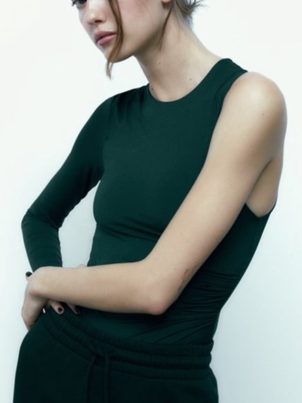Forest Green Zara Bodysuit